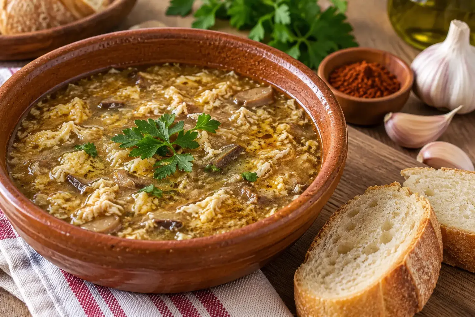 Sopas de ajo