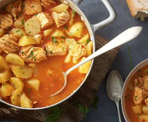 Marmitako de Joserra con Salmon